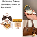 Tidesmit Flower Knows Sweetie Bear setting powder texture close-up for smooth matte oil control face makeup