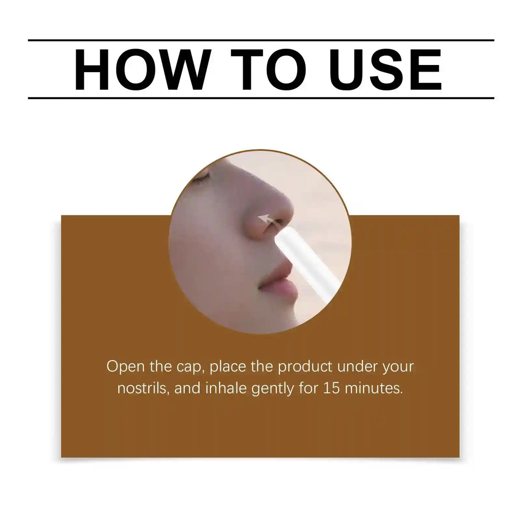 Nasal Inhaler Stick for Daily Lip Care | Nourishing Moisture - 1PC Lip Care Tidesmit