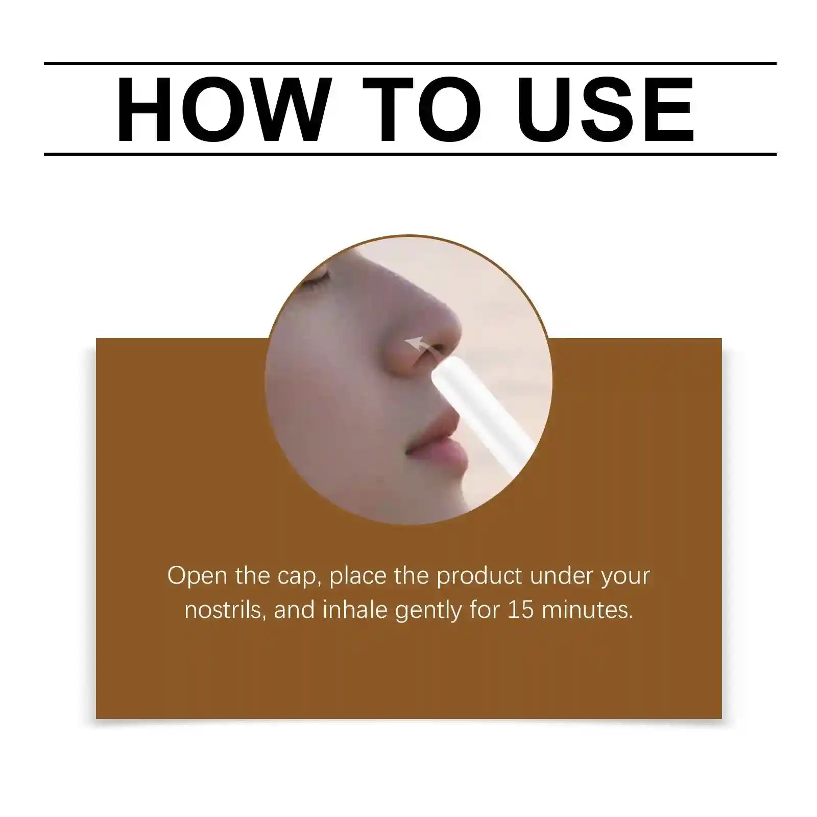 Nasal Inhaler Stick for Daily Lip Care | Nourishing Moisture - 1PC Lip Care Tidesmit