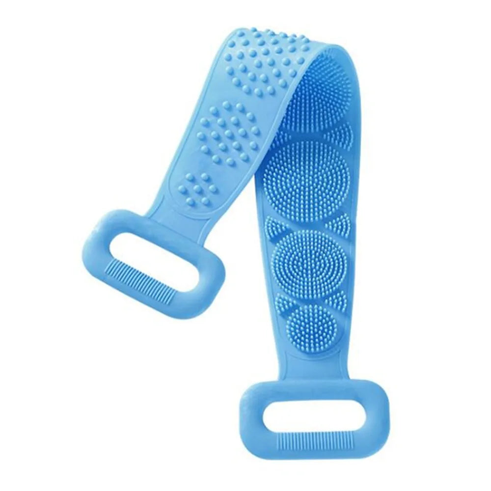 Silicone Body Scrubber - Hygienic Exfoliating Shower Bath Brush Scrubs Treatments Tidesmit