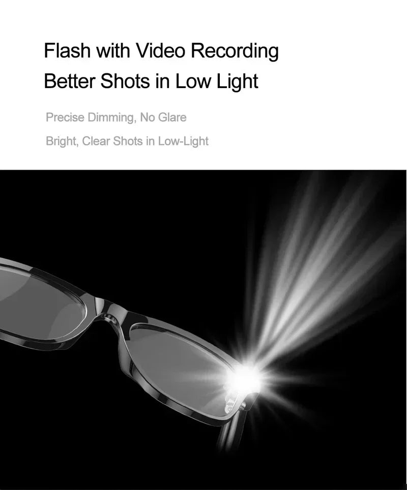 AI Smart Glasses with 8K Camera and Spatial Audio - Tidesmit Tidesmit