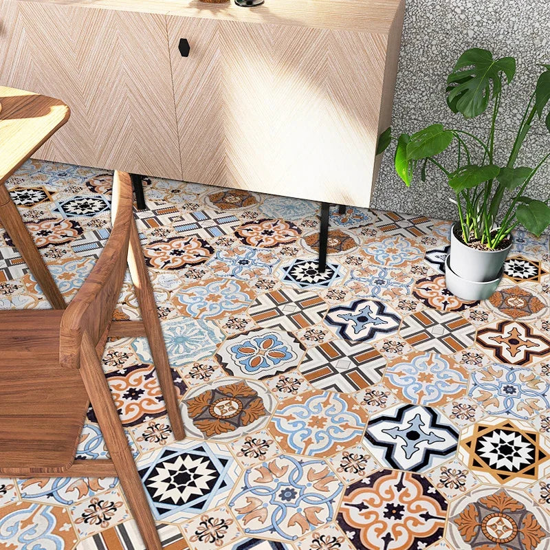 29 Styles Thickened Frosted Tiles Floor Sticker Kitchen Bathroom Home Renovation Wallpaper Waterproof Non-slip Art Wall Decals