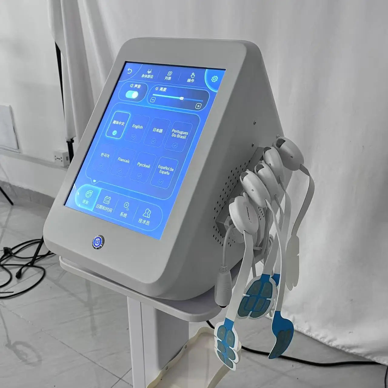 RF Skin Tightening & Face Lift Machine - Pro Sculpting Device Body Shaping Massage Equipment Tidesmit