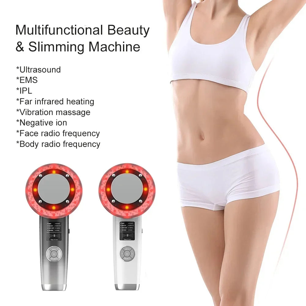 Ultrasonic Cavitation 8-in-1 EMS Body Shaper - EU Tech Wellness Relaxation Treatment Tidesmit