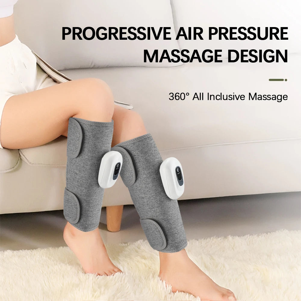 Electric Calf Massager with Heat – Rechargeable Wireless Muscle Relief Body Shaping Massage Equipment Tidesmit