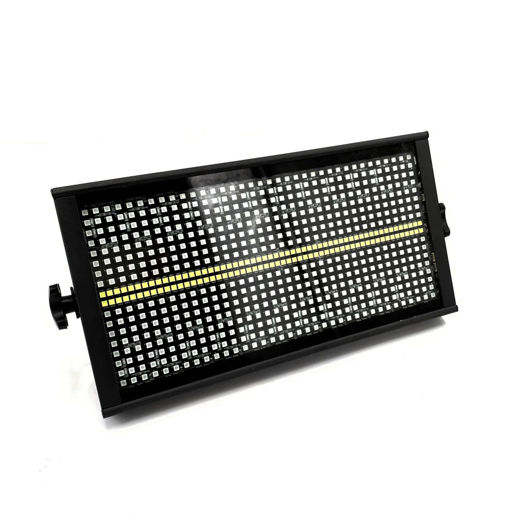 2PCS  200W LED Strobe Light Super Bright RGBW 4in1 48 Partition White 8000K DMX  Dj Wash Bar Strobe Stage Lighting Effects
