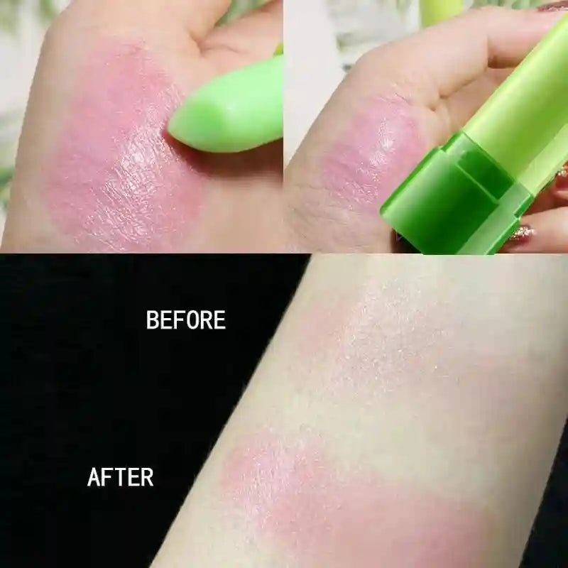 Aloe Vera Color Changing Lip Balm | Moisturizing Long-Lasting Treatment Lip Care Tidesmit