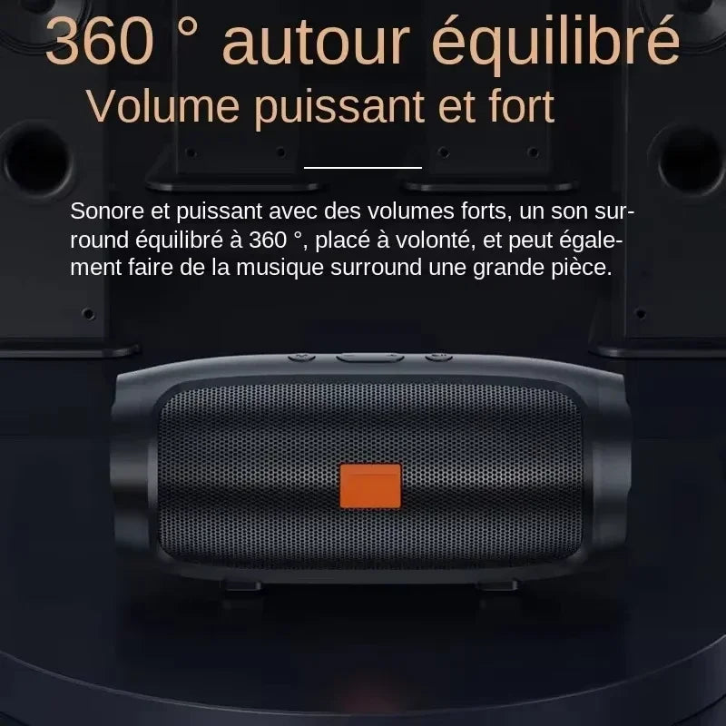 Lenovo FM Portable Bluetooth 5.4 Speakers Dual Speaker Stereo Playback Voice Broadcasting Subwoofer Wireless Speaker For Outdoor