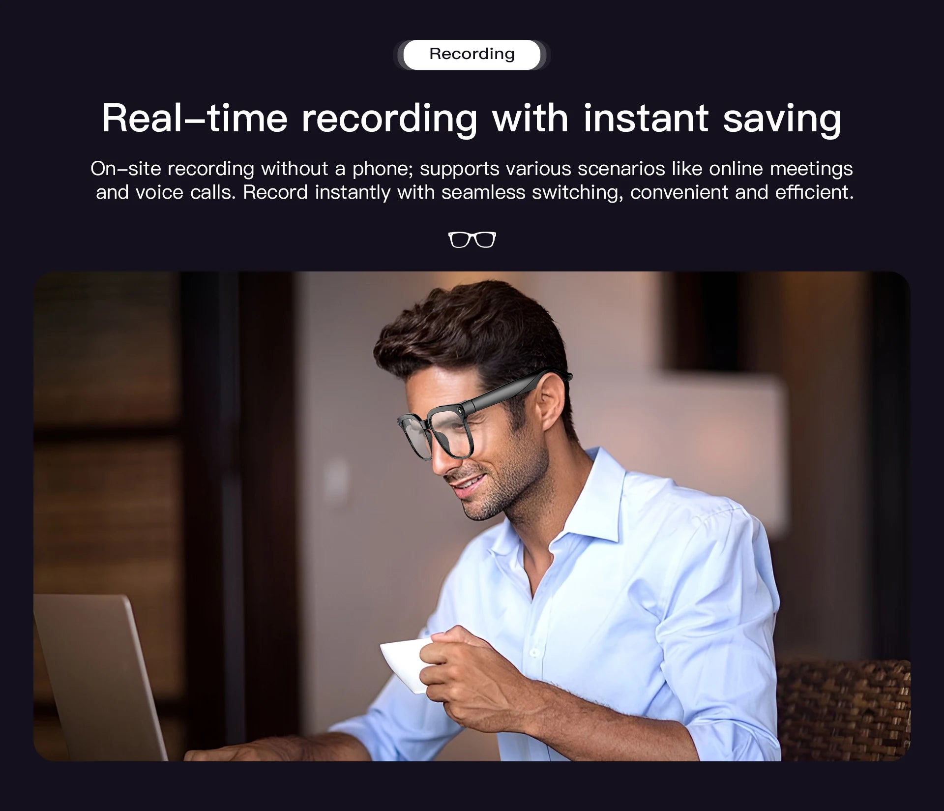 2026 4K 8MP Smart Glasses Men HD Camera 150+Language Translation ChatGPT WIFI Video Recording Bluetooth CallAudio Glasses Women