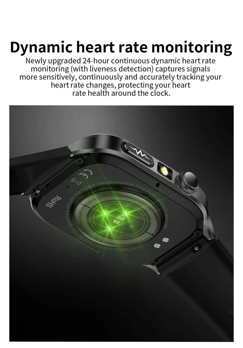 2026 New ECG Heart Health Analysis Smart Watch Accurate Uric Acid Blood Pressure Body Fat Five organ Fitness Health Smart Watch