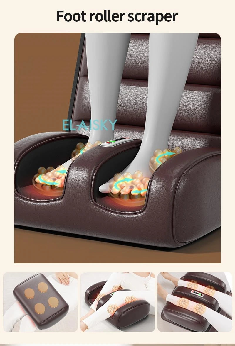 Full Body Shiatsu Massage Cushion with Heat Therapy | Tidesmit Massage Chairs Tidesmit