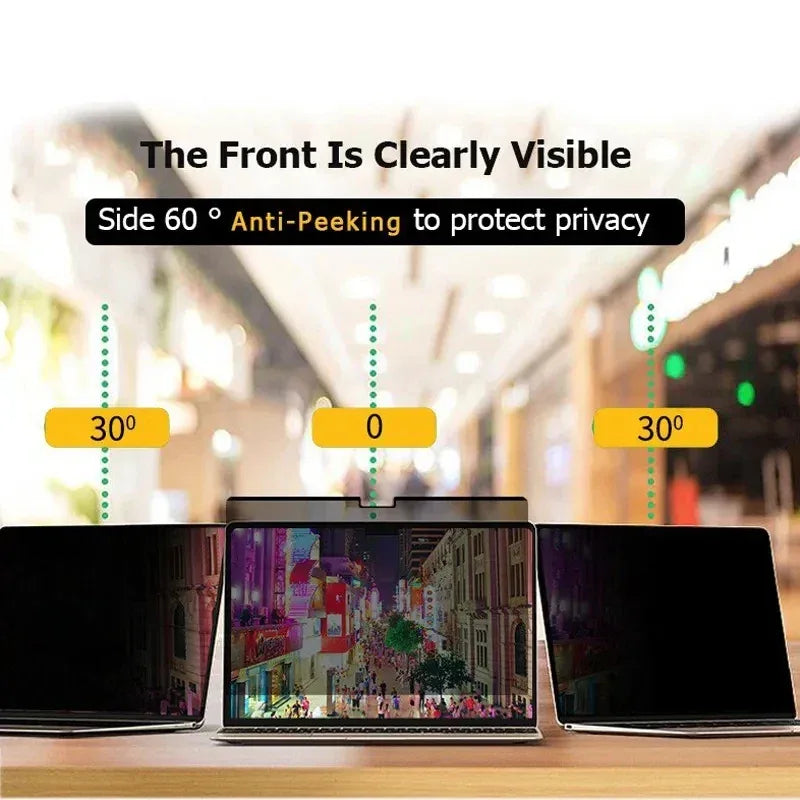 Magnetic Privacy Screen Protector for MacBook | Anti-Glare & Anti-Scratch Tidesmit