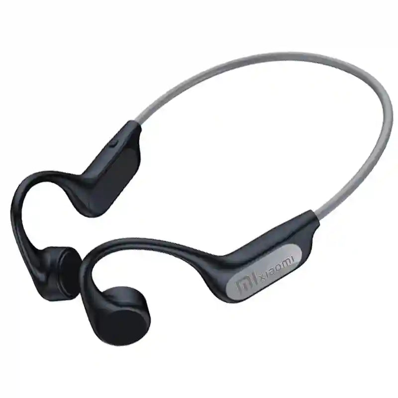 Bone Conduction Wireless Headphones - Open-Ear Bluetooth Sports Audio Grey China Mainland Tidesmit