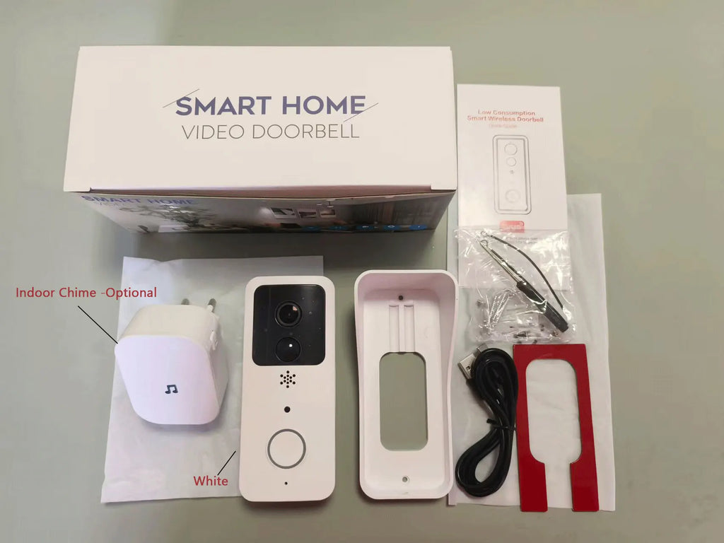 5GHz 2.4GHz Wireless WIFI Doorbell 1080P Video Intercom Door Bell with Camera Tuya Smart PIR Motion Detection Home Security Bell