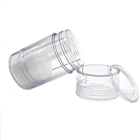 Tidesmit 5pcs 30ml clear twist-up deodorant container set for DIY refillable antiperspirant sticks and samples