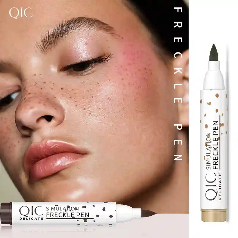 Tidesmit waterproof fake freckles pen for natural dotted makeup look detail view