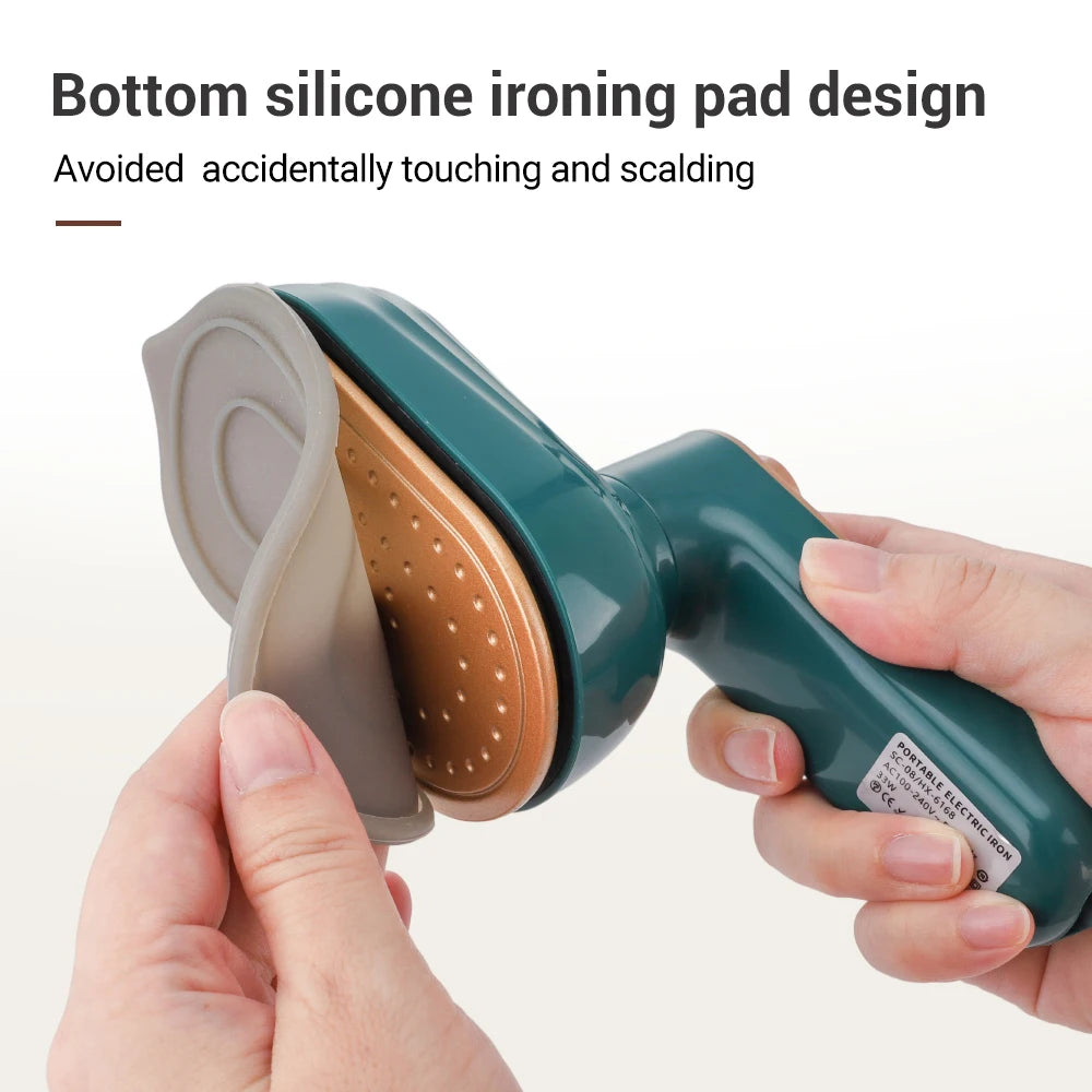 Tidesmit portable rotating mini garment steamer for dry and wet clothes ironing while traveling or at home