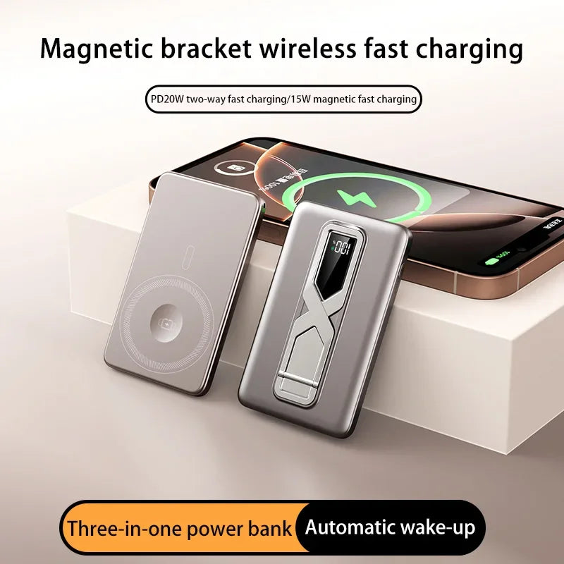 Magnetic Power Bank 10000mAh PD 20W Fast Charger - Tidesmit Tidesmit