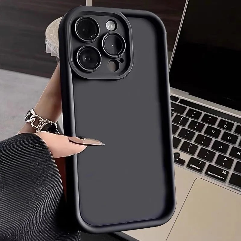 iPhone 17 Shock-Absorbing Soft TPU Silicone Case | Slim Fit Protection Tidesmit