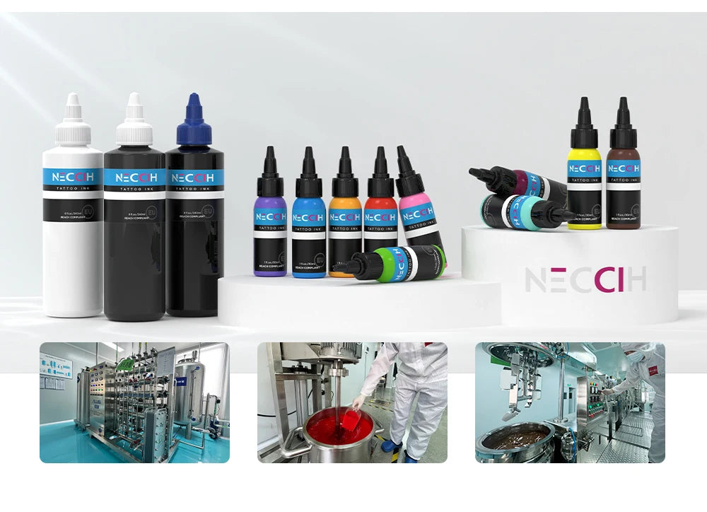 Tattoo Ink Pigment 30ml - Professional PMU Semi-Permanent Set Permanent Makeup Machines Tidesmit