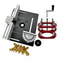 Woodworking Router Lift System and Aluminum Top Plate for 65mm Diameter Motors Workbench Trimmer Engraving Machine DIY Tools