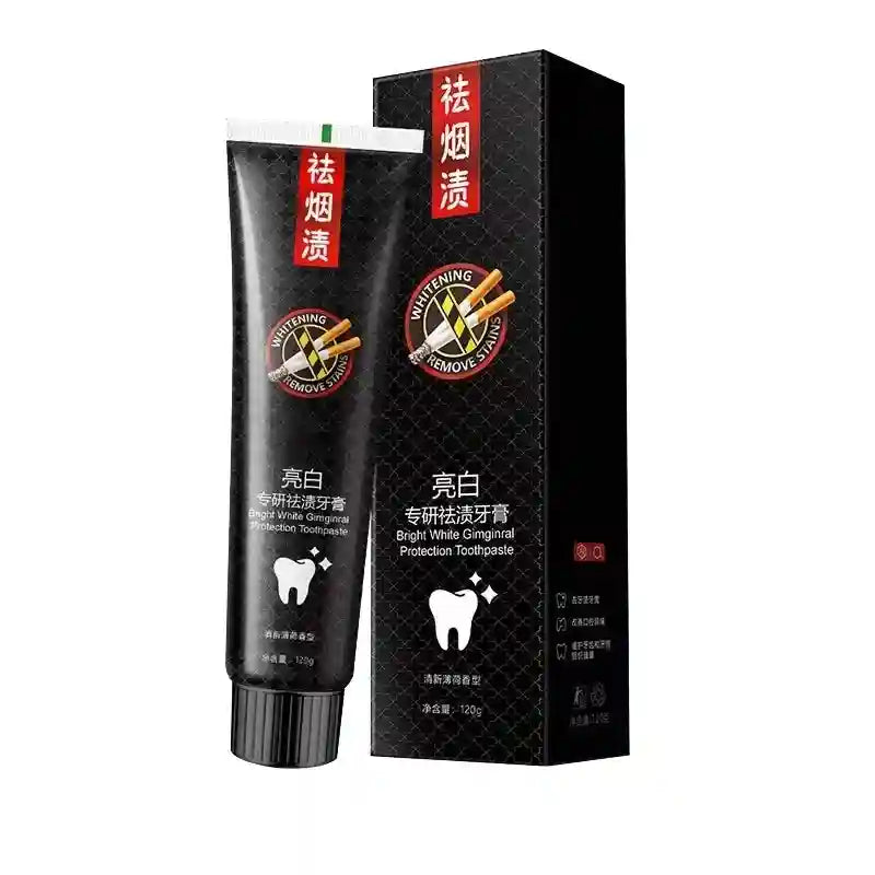 Tidesmit teeth whitening toothpaste for removing plaque and stains for fresh breath and oral hygiene