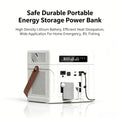 1000W Portable Solar Power Station Car Jump Starter Outdoor Camping Emergency Power Supply