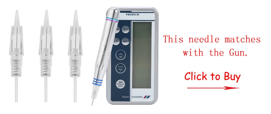 PMU Machine Rotary Pen Kit for Eyebrow and Lip Semi-Permanent Makeup Permanent Makeup Machines Tidesmit