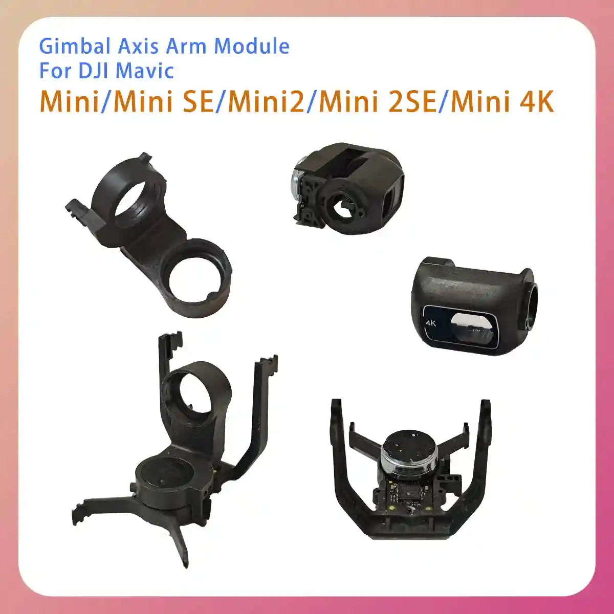 DJI Mavic Mini Gimbal Repair Parts: Durable Replacement Motor Brackets Tidesmit