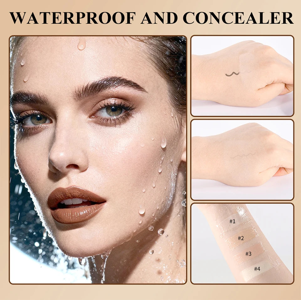 Tidesmit natural lightweight breathable foundation spray providing a long-lasting matte finish in face makeup