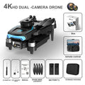 8K HD Camera Drone | Foldable Obstacle Avoidance Quadcopter 4K Dual camera 2B Tidesmit