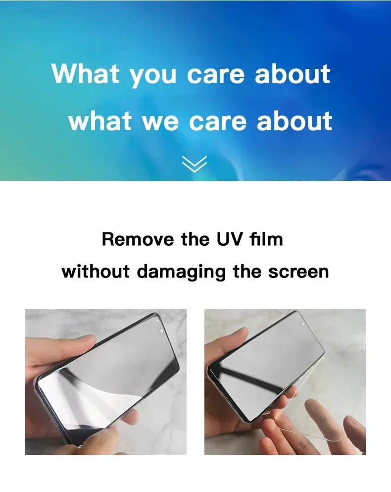 Vivo X200 Pro Tempered Glass Screen Protector - Case-Friendly HD UV Film Tidesmit