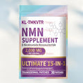 30 Patches Liposomal NMN Transdermal Patches with  Resveratrol, TMG, CoQ10,Glutathione for Cellular Support