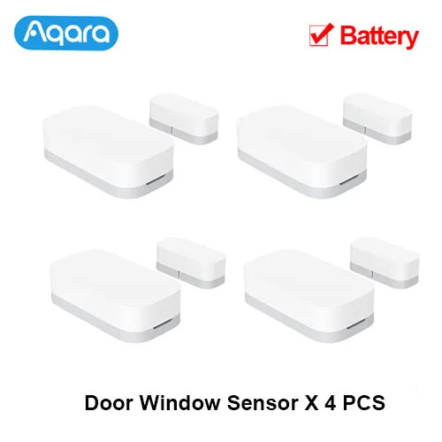 24H Shipping Aqara Window Door Sensor MCCGQ11LM Zigbee Connect Smart Home Security Alarm System Work with Xiaomi & Apple Homekit