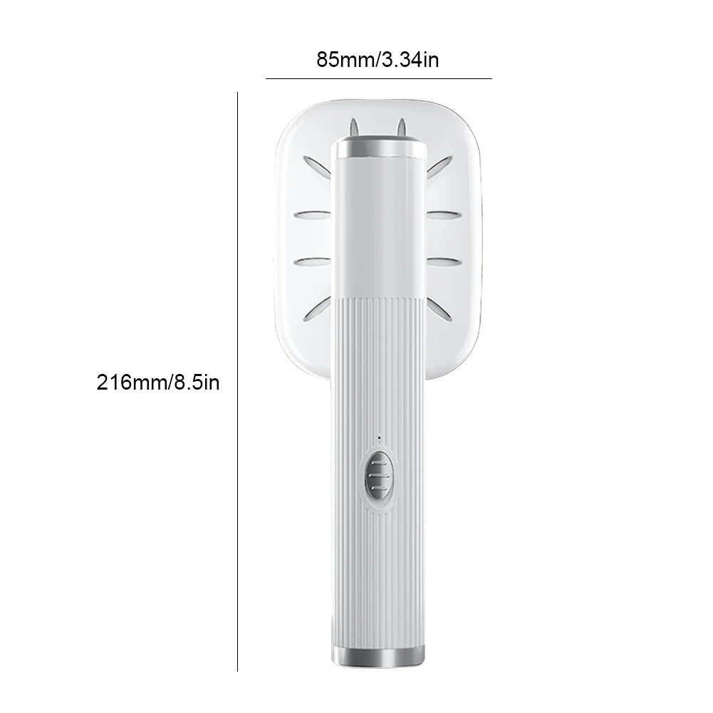 Tidesmit 2025 portable mini steam iron featuring 360 degree rotating head for wet and dry garment steaming