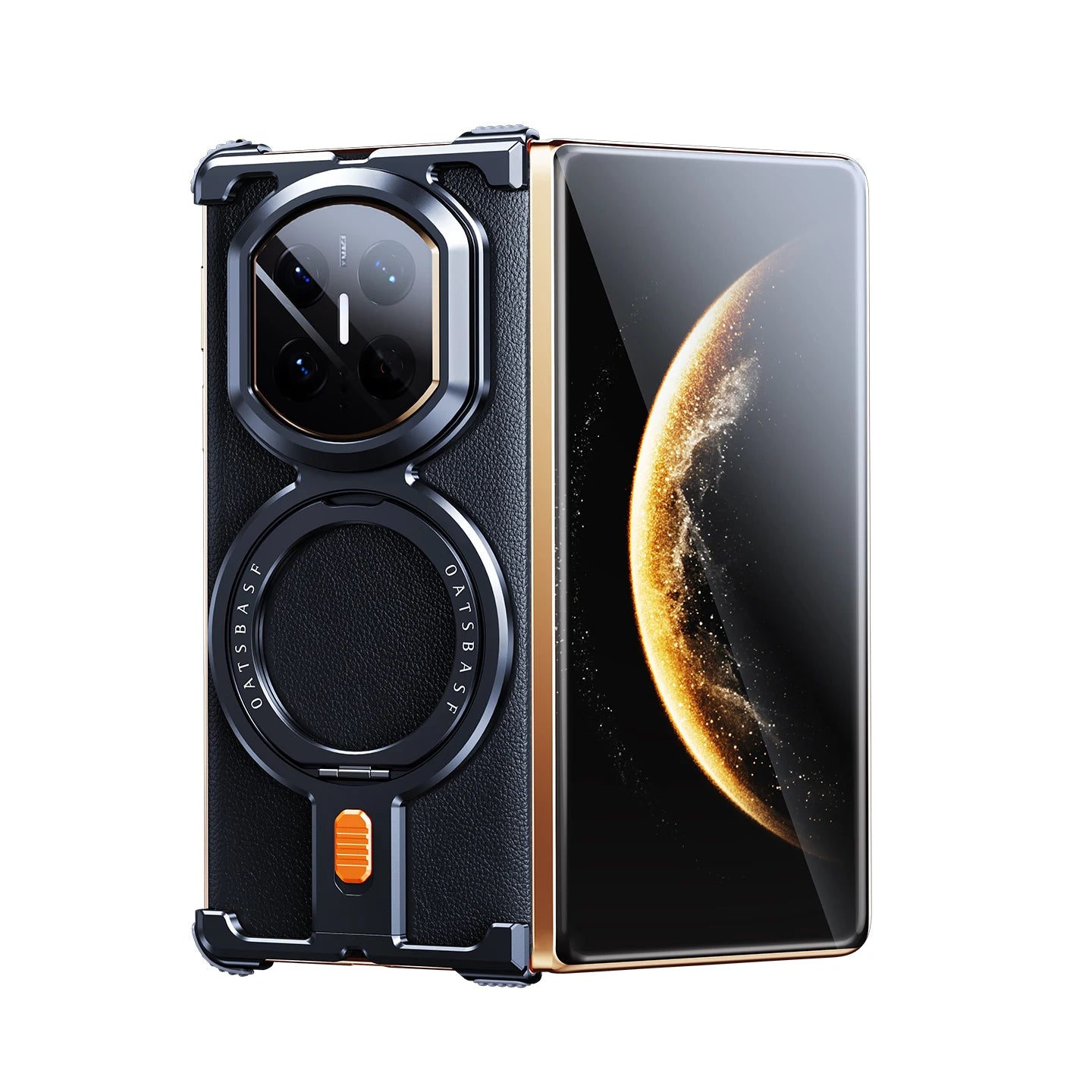 Huawei Mate X7 Case with Magnetic Kickstand - Military-Grade Protection Tidesmit