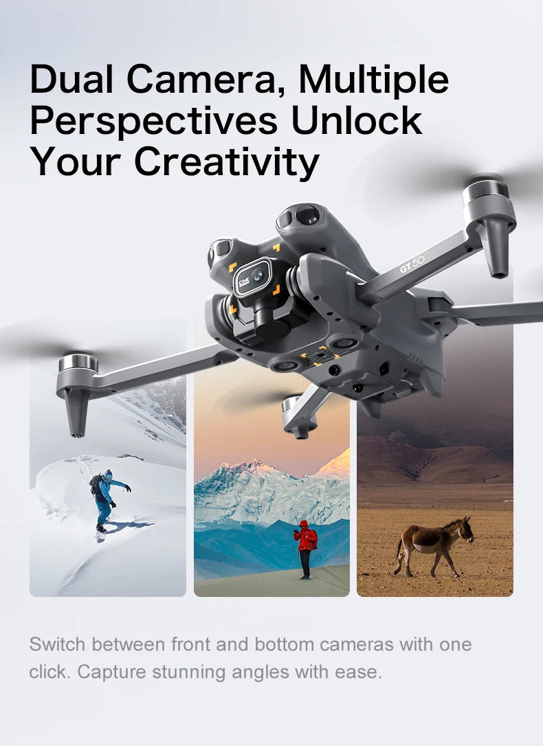 Mini 4K Camera Drone With GPS and Obstacle Avoidance - Tidesmit Tidesmit