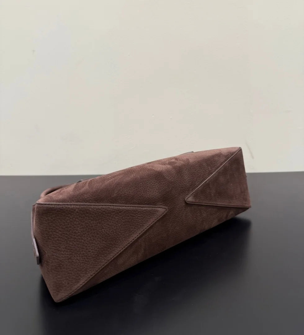 2026 high-quality genuine leather sausage bag, high-end customized high silk gloss leather handbag, women's shoulder bag
