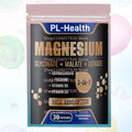 30 Patches Triple Magnesium Complex  Transdermal Patches with Glycinate Malate Citrate Relaxation,Muscle,Heart Support