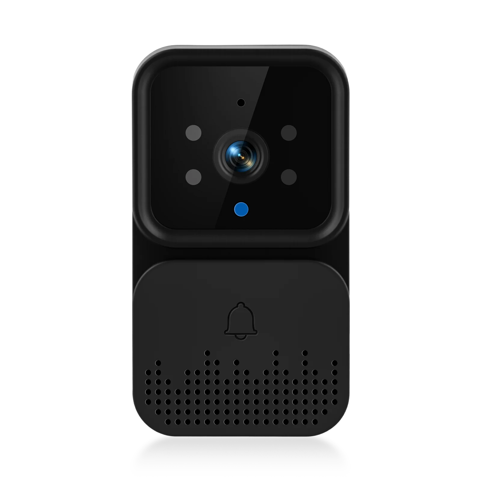 Podofo Wireless Video Doorbell with Screen 4.3'' IPS HD Smart Intercom 2.4G No WIFI Visible Doorbell Two-Way Talk Night Vision