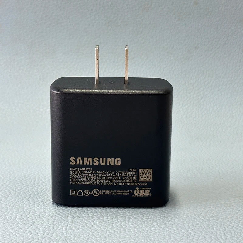 Samsung 45W USB-C Fast Charger for Galaxy S25 S24 Ultra - Official Power Tidesmit