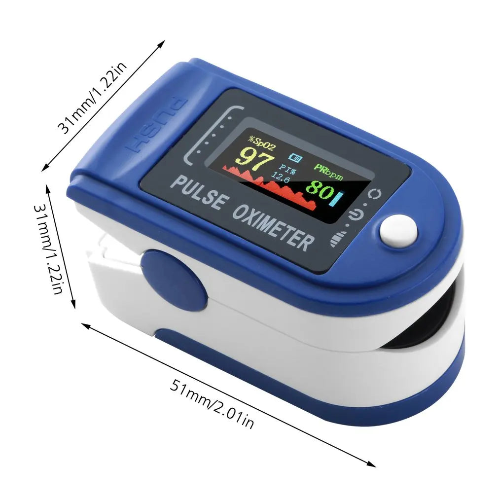 Digital Infrared Thermometer Forehead Body Non-Contact Fever Thermometers Or Medical Portable Finger Pulse Oximeter Blood Oxygen