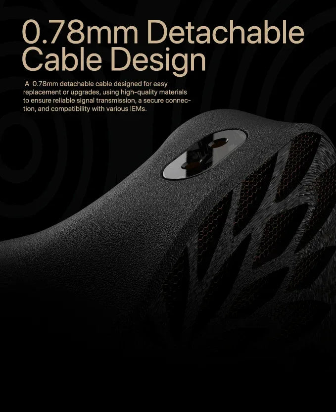 TANGZU YuXuanJi IEM Headphones 10mm Dynamic Driver by Tidesmit Tidesmit