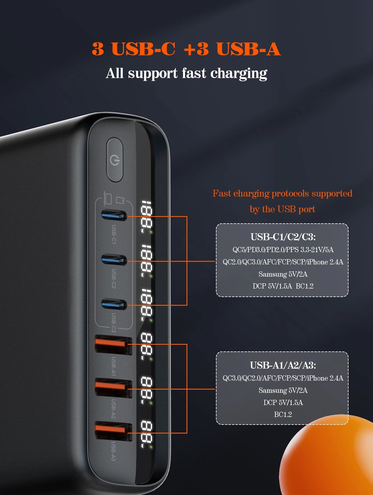140W GaN USB-C Fast Charger for MacBook - High-Speed Power Adapter Tidesmit