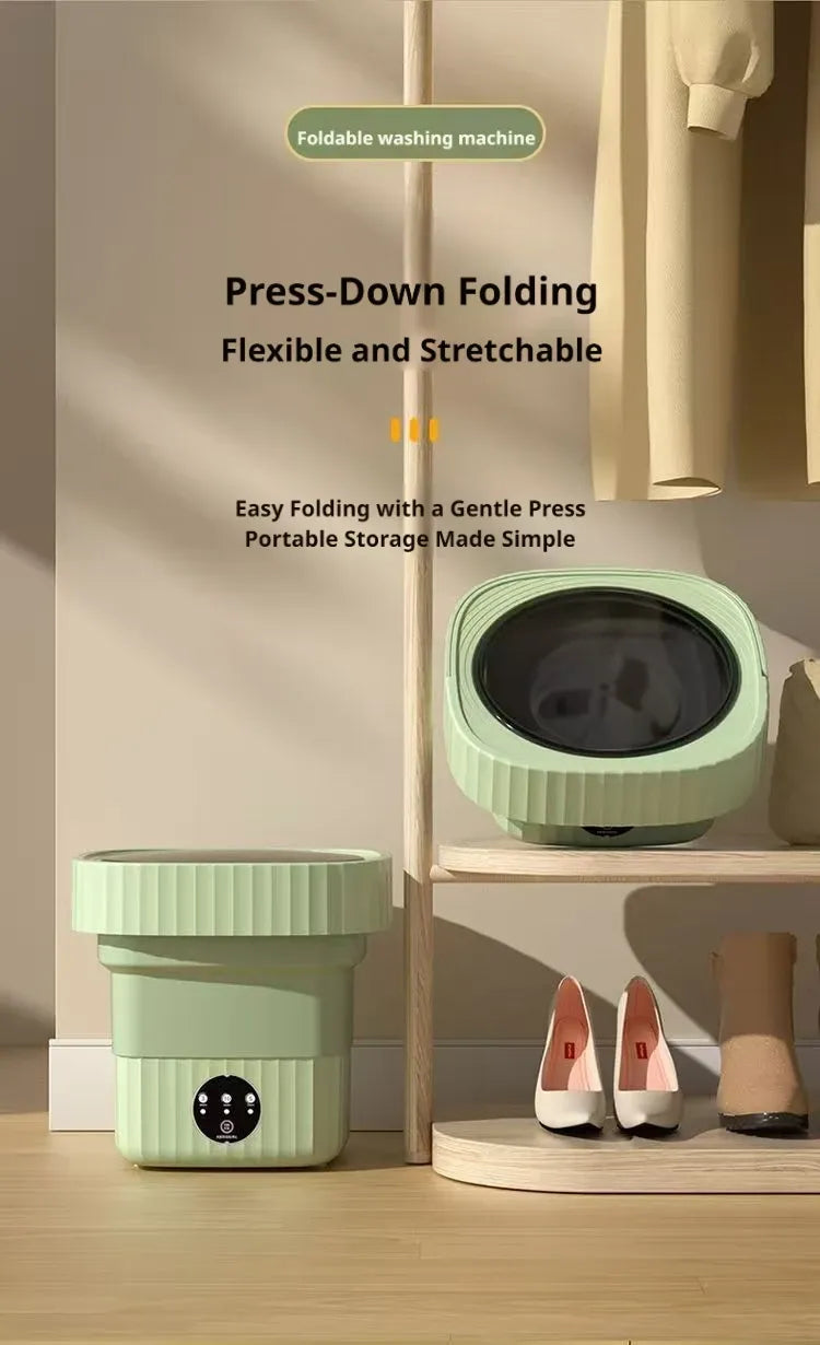 Tidesmit 6L Foldable Portable Washing Machine 220V