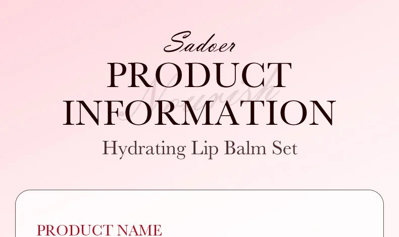 Moisturizing Lip Balm for Dry Lips - Cruelty-Free Nourishing Formula Lip Care Tidesmit