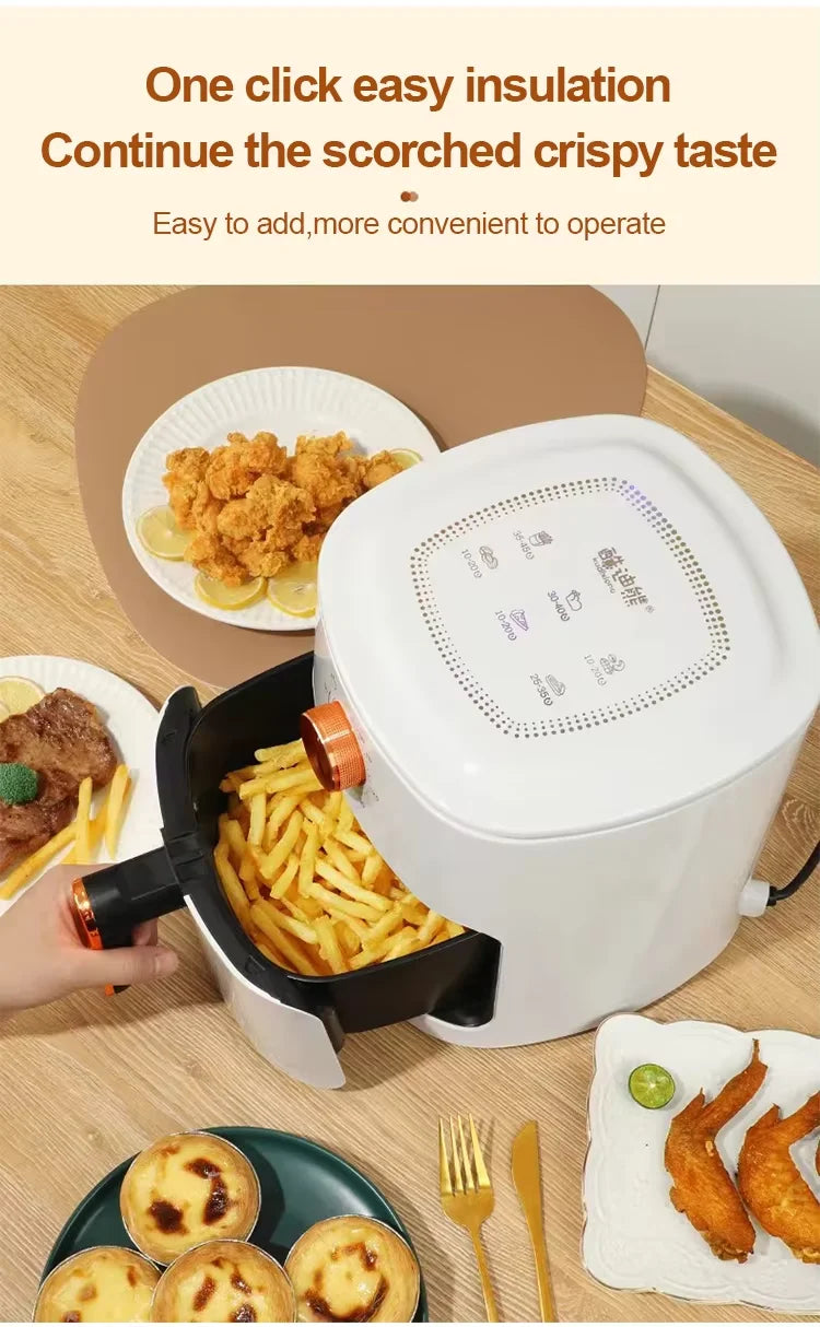 Wholesale 4L air Fryer, High-power Household, Fuel-efficient, Baked Food, Delicious Meat