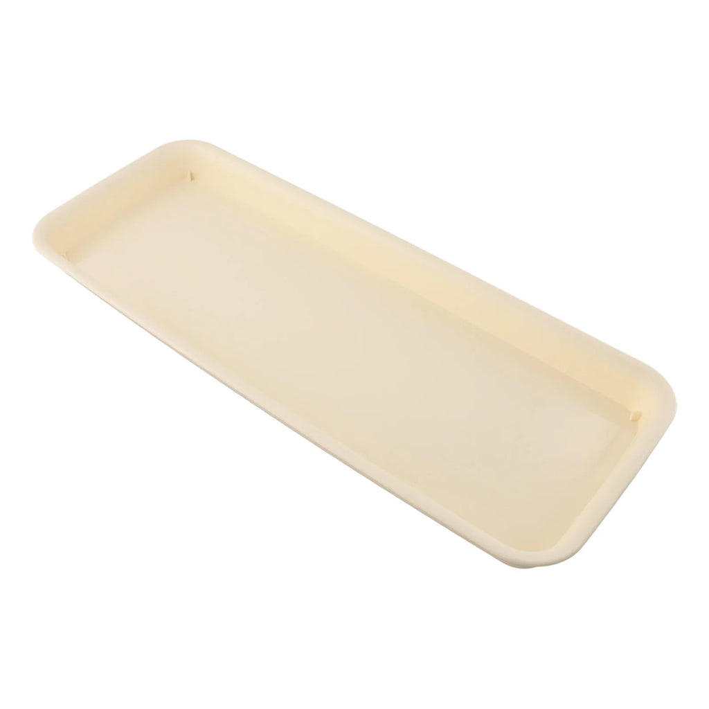 Water Tray Floor Flower Pot Tray 57.5*22.5*3.5cm Plastic Flower Pot Outdoor Garden Supplies Plant Rectangular Pot