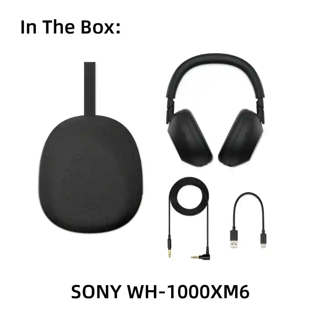 Sony WH-1000XM6 Wireless Headphones with Active Noise Cancellation Tidesmit