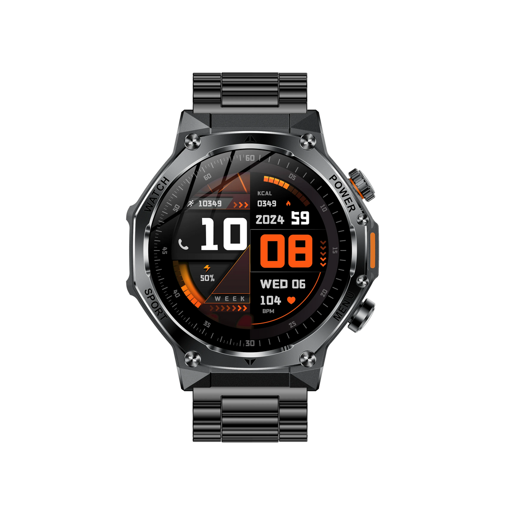 YLL-AK82 Outdoor Sport for Smart Watch Fitness Tracker Sleep Tracker IP67 Waterproof AMOLED Screen Heart Rate Monitor